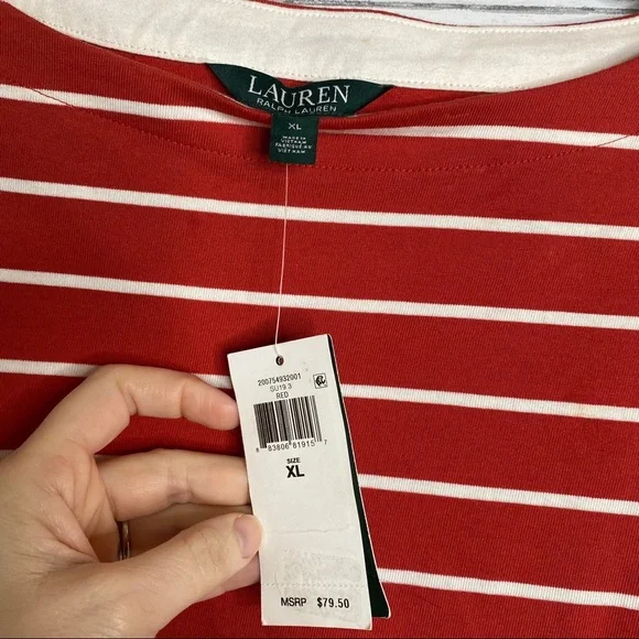 Lauren Ralph Lauren NWT striped shirt - Picture 3 of 6